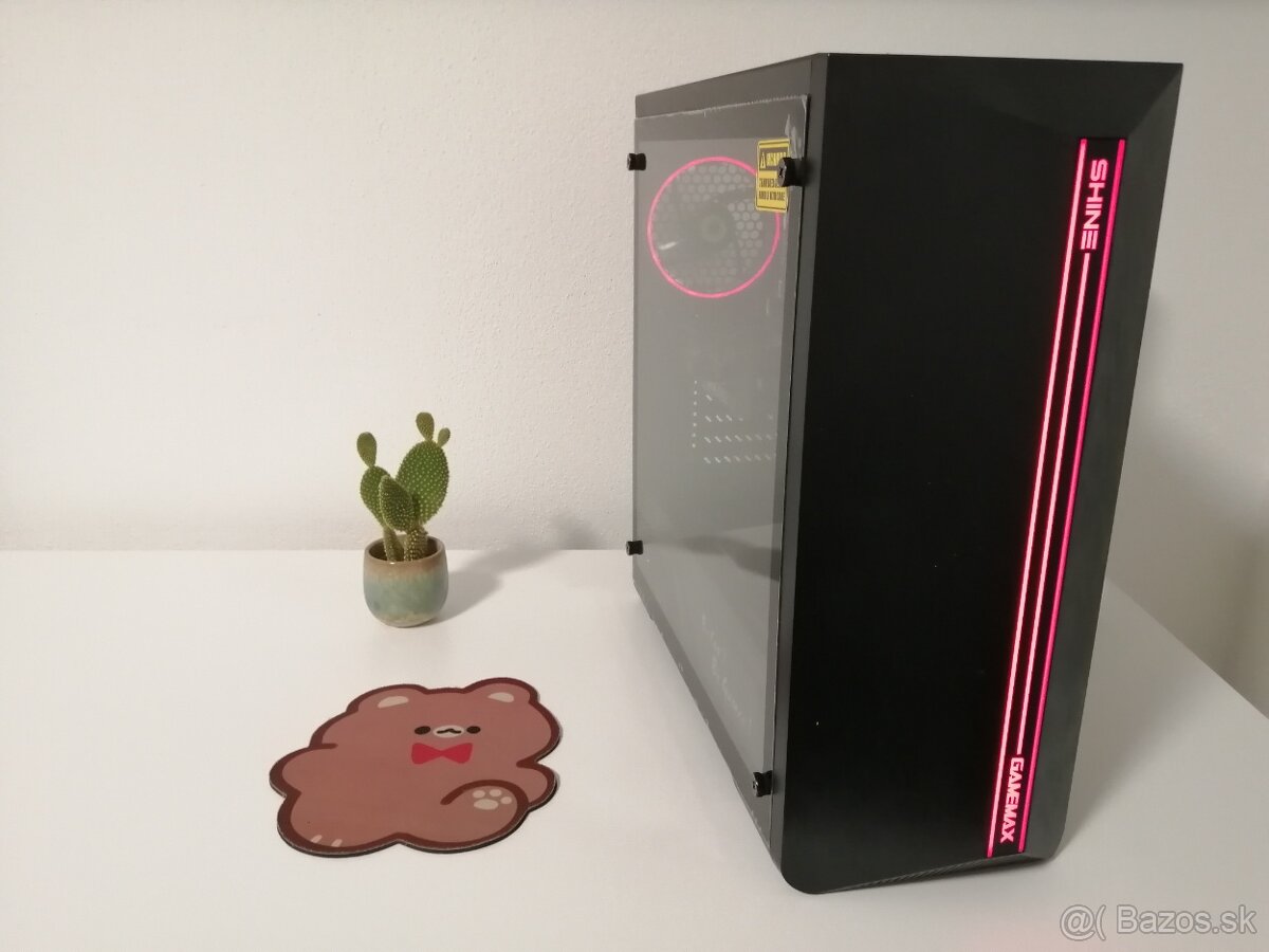 PC zostava so 6jadrom Ryzen 5, 16GB a graf Nvidia RTX 3060Ti