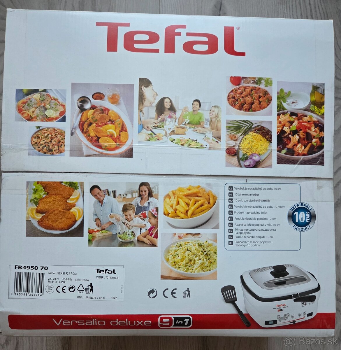 Fritéza Versalio Deluxe 9v1