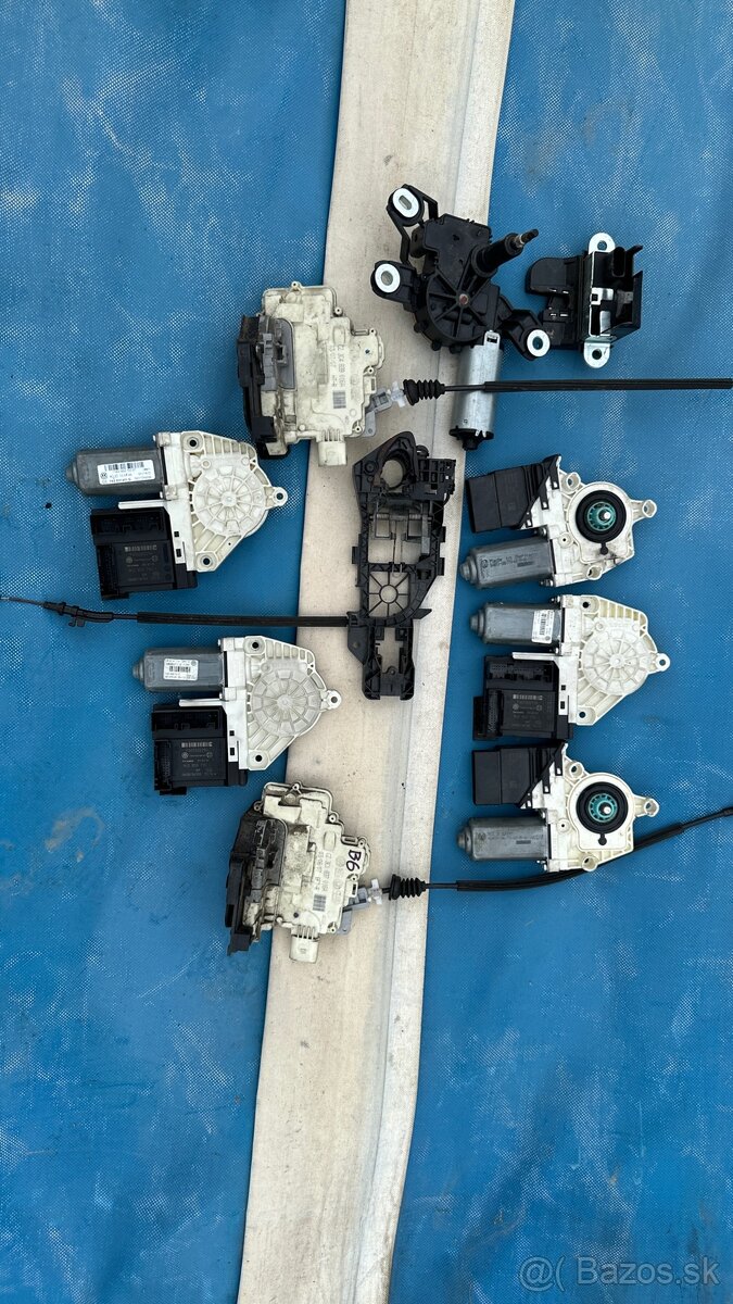 Motorčeky a zámky passat b6