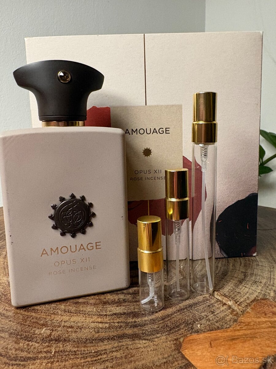 Amouage opus xii rose incense