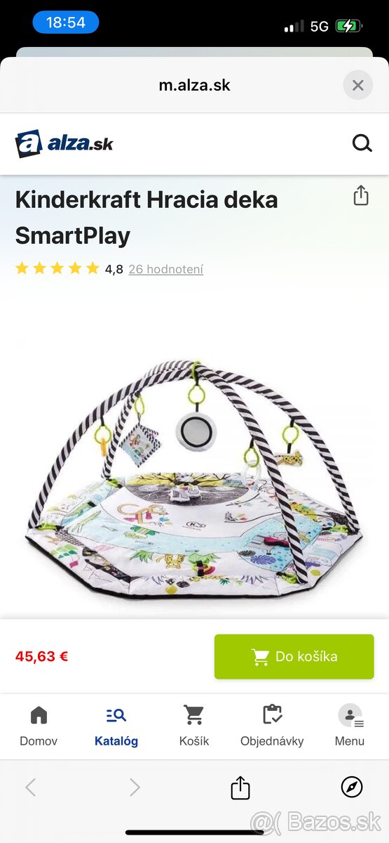 Kinderkraft hrazda/hracia deka