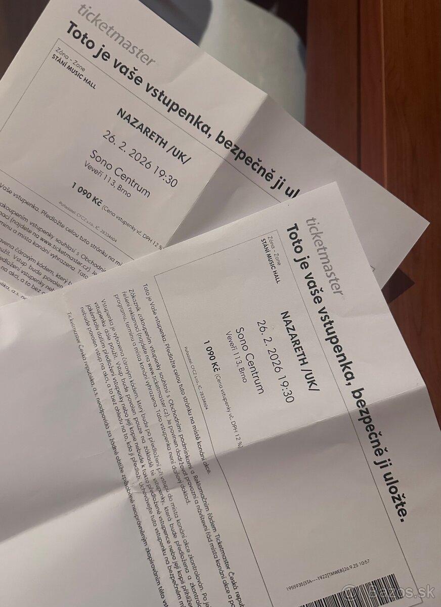 NAZARETH - Koncert - Brno