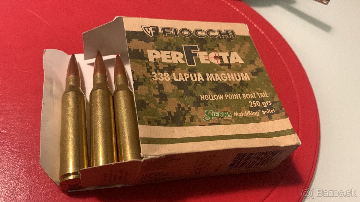 náboje .338 Lapua Magnum