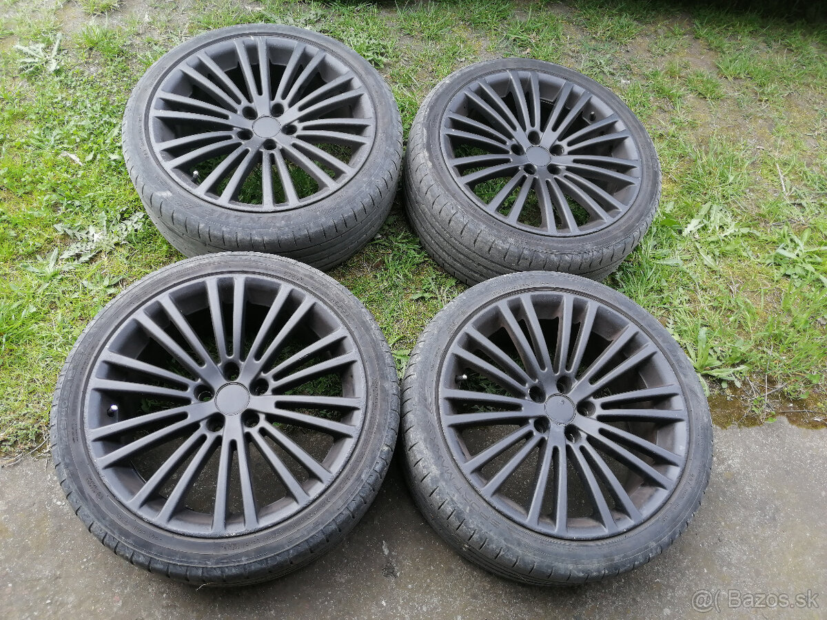ALU kola 5x108, 65,1 mm střed, 4x 225/40/18 92Y letní