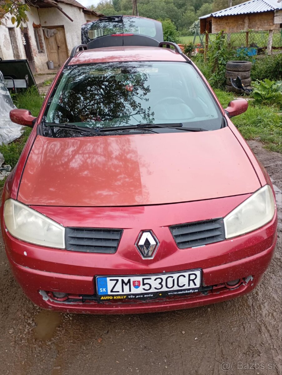 Rozpredam Renault Megane 1,5 diesel 60kw