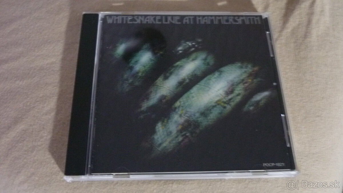 CD WHITESNAKE - Livee At Hammersmith japan CD