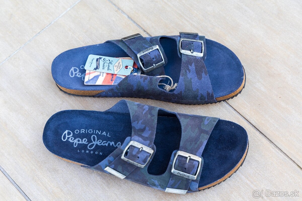 Šlapky Pepe Jean anatomic - 43