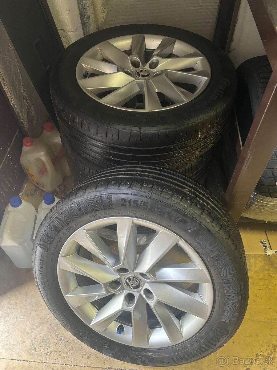 5x112 215/55 R17 Škoda