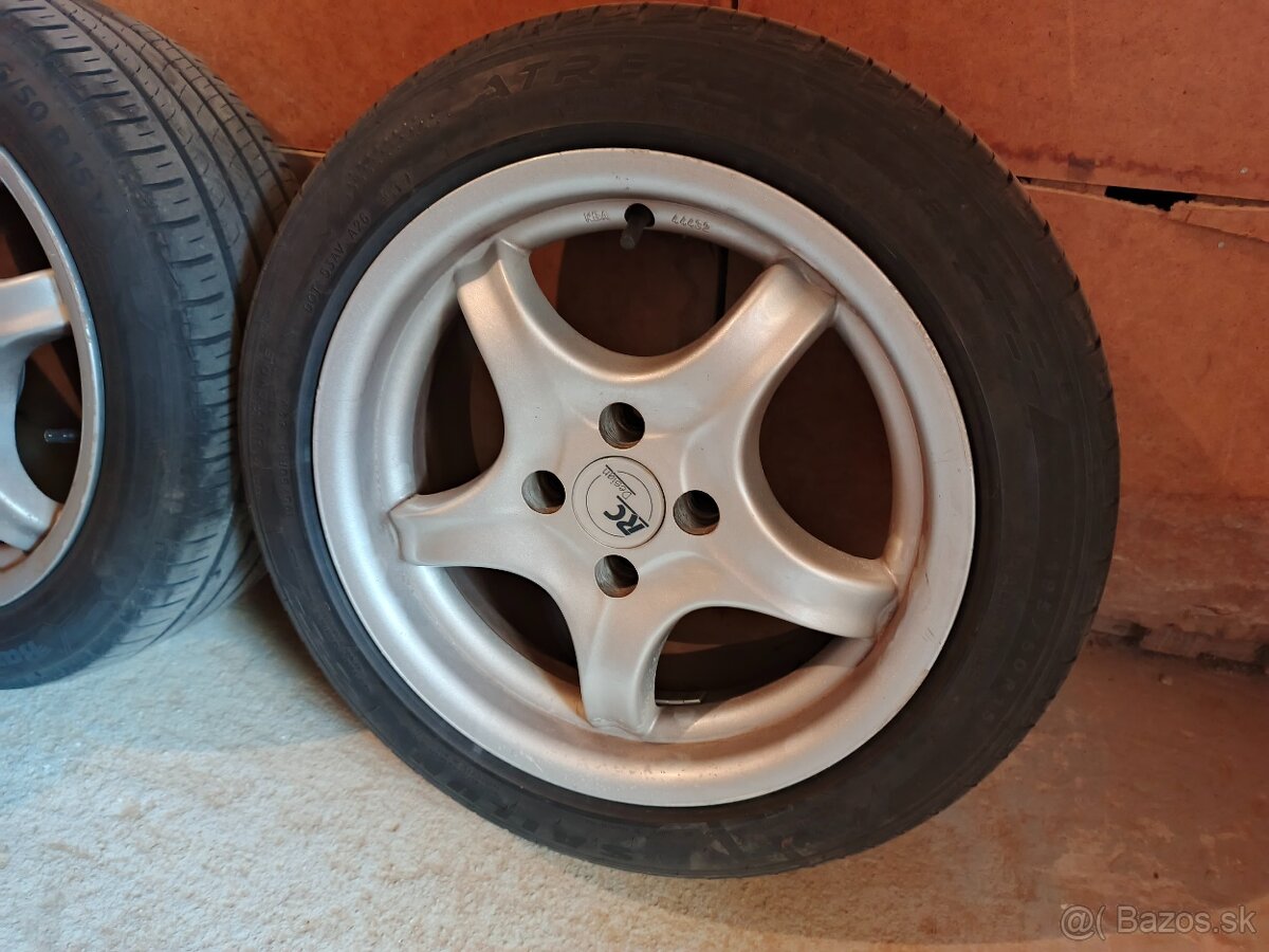 Disky RC-Design s pneu. 15" 4x100, 56mm