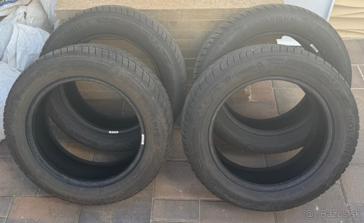 215/55 r16 zimné pneumatiky Barum Polaris 5