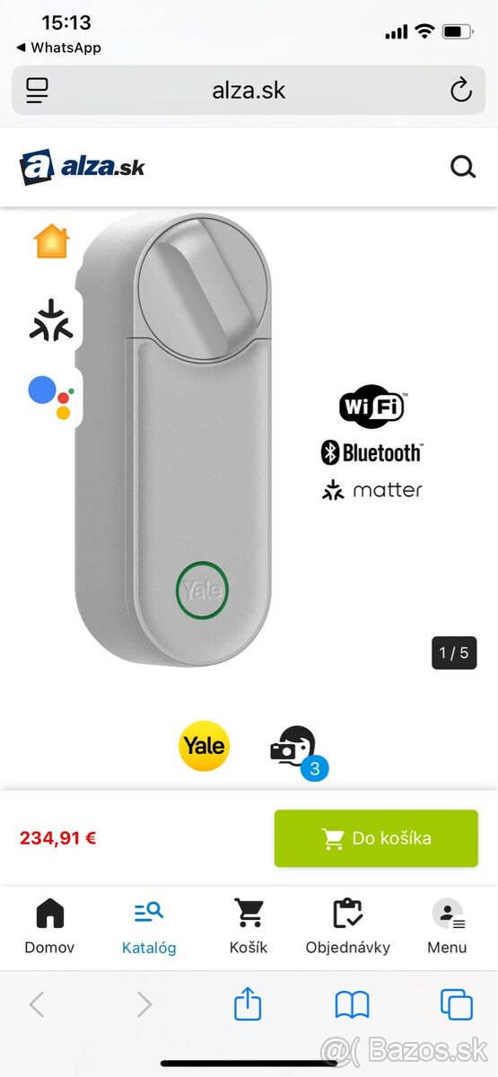 Inteligentný zámok Yale Linus L2