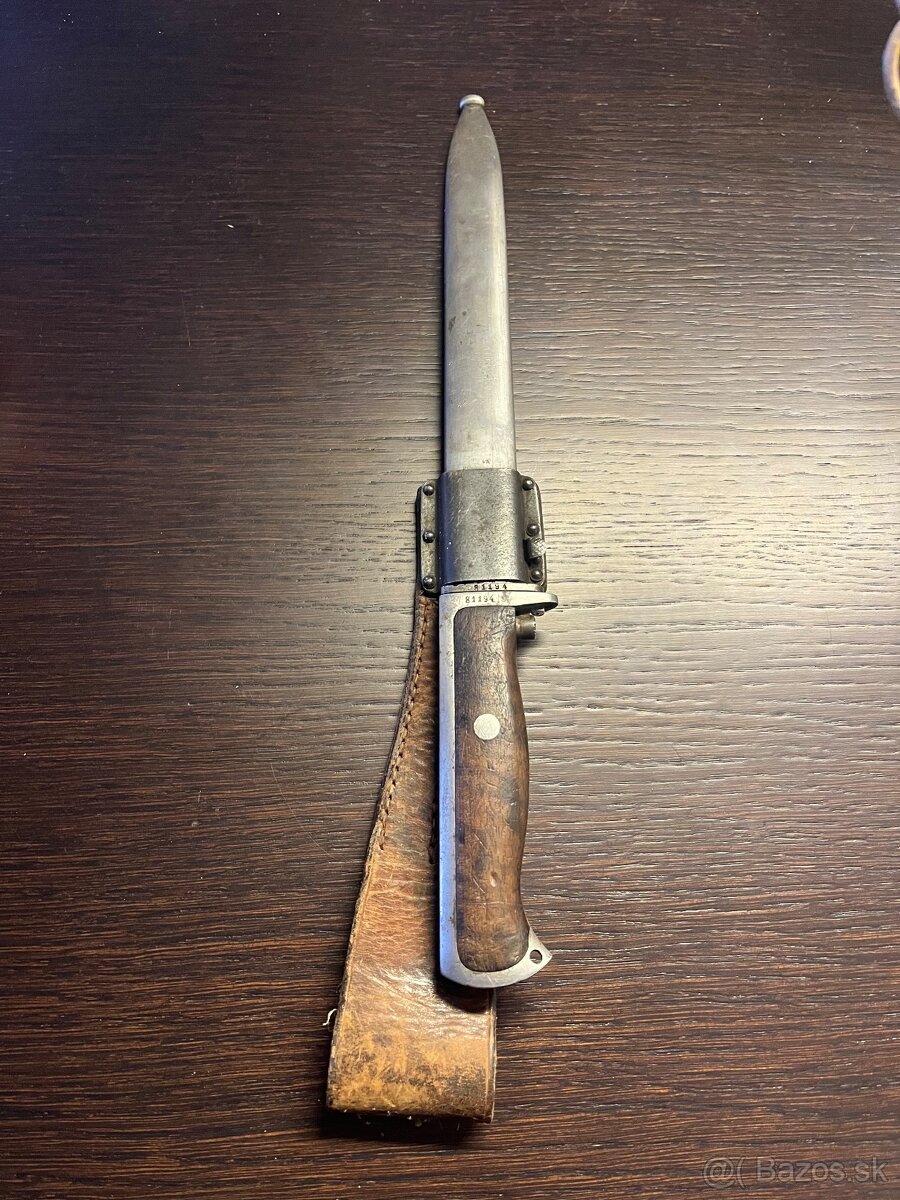 Norský bajonet M1894/14 vč. origo pochvy -