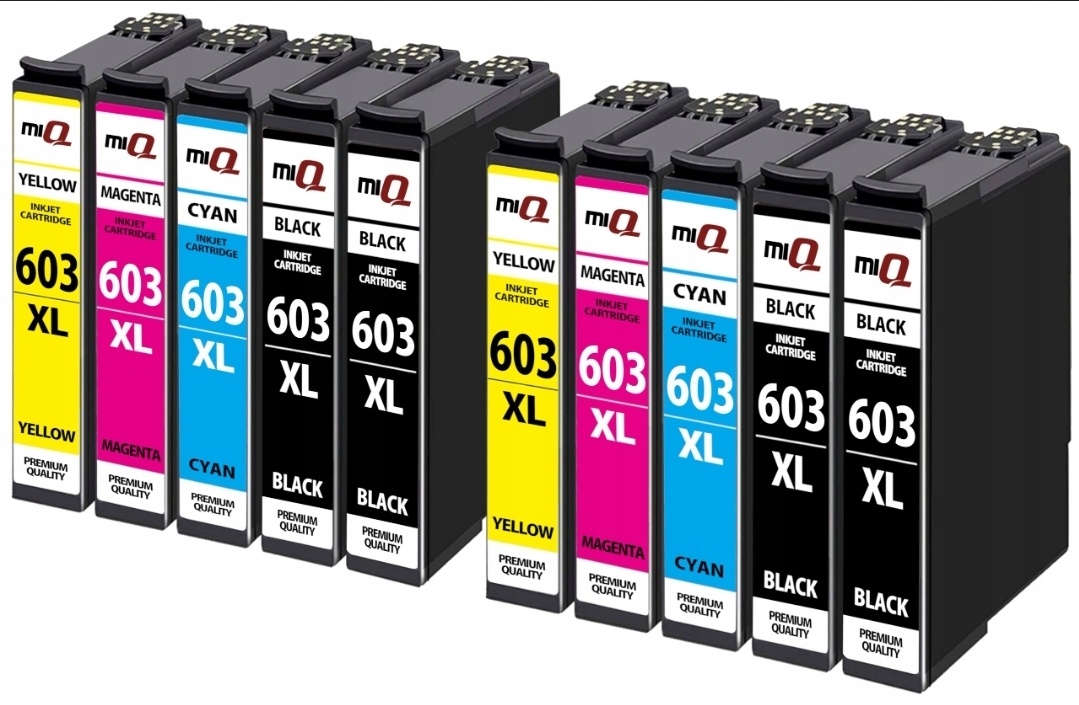 10 x atrament do tlačiarne EPSON - Model 603 XL