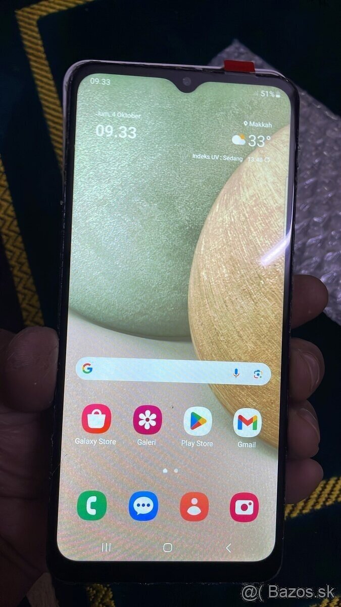 SAMSUNG Galaxy A12 za125F / A127F - LCD DISPLEJ ORIGINÁL