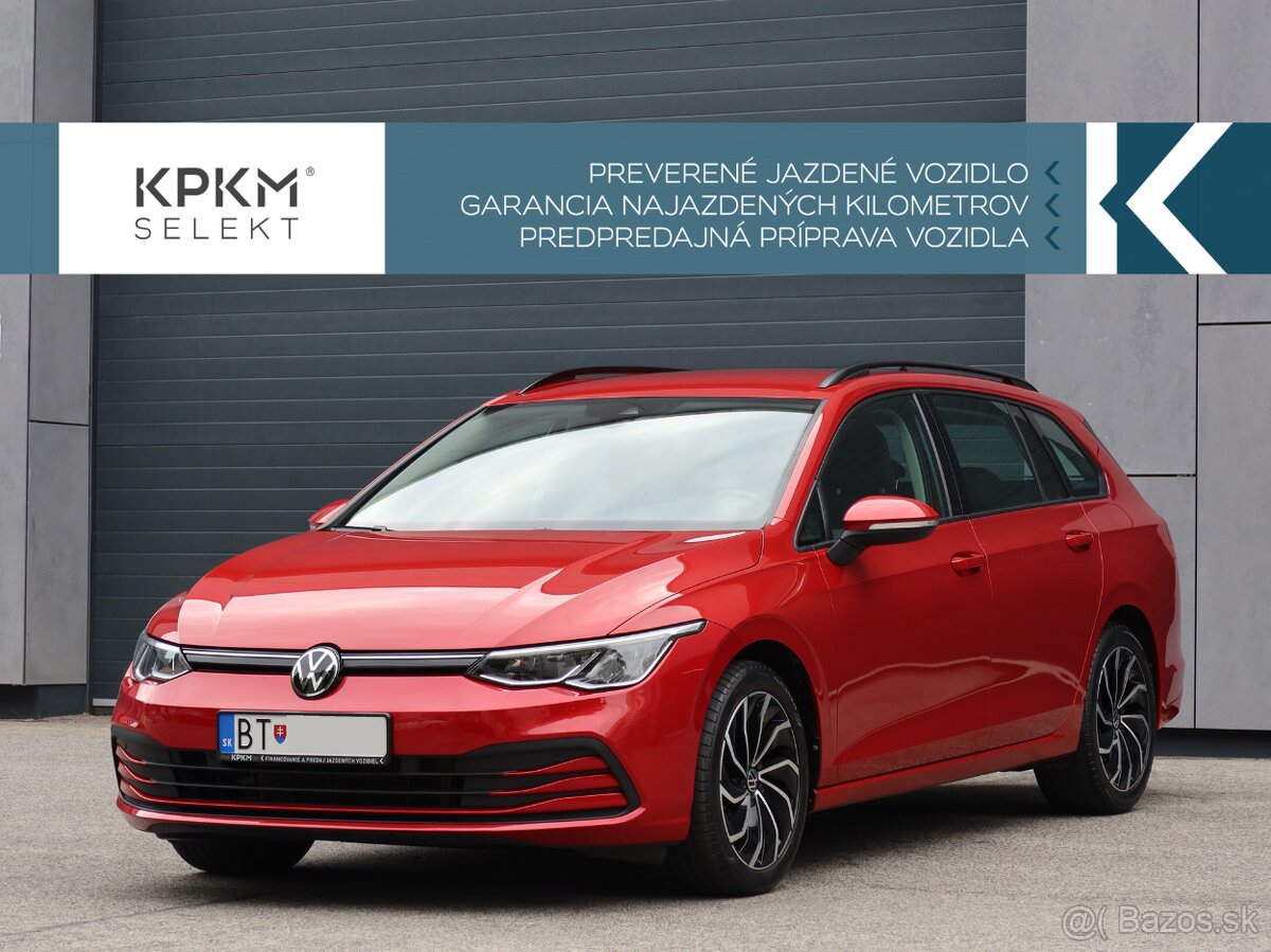 VW Golf Variant Life 1.5 TSI DSG,kup.v SR, 1.majiteľ, od DPH