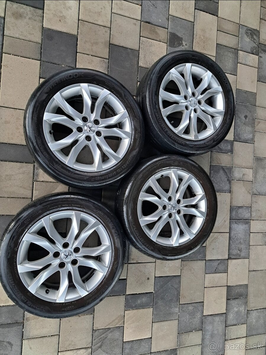 Elektróny Peugeot R17 5×108