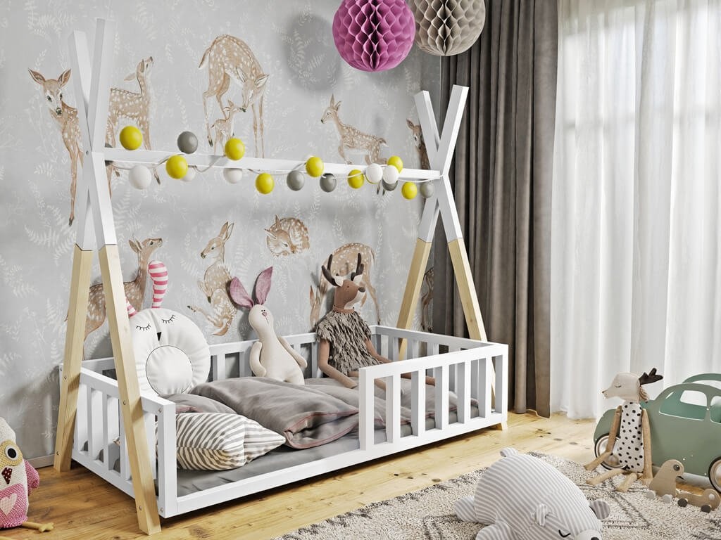 Detská posteľ s matracom