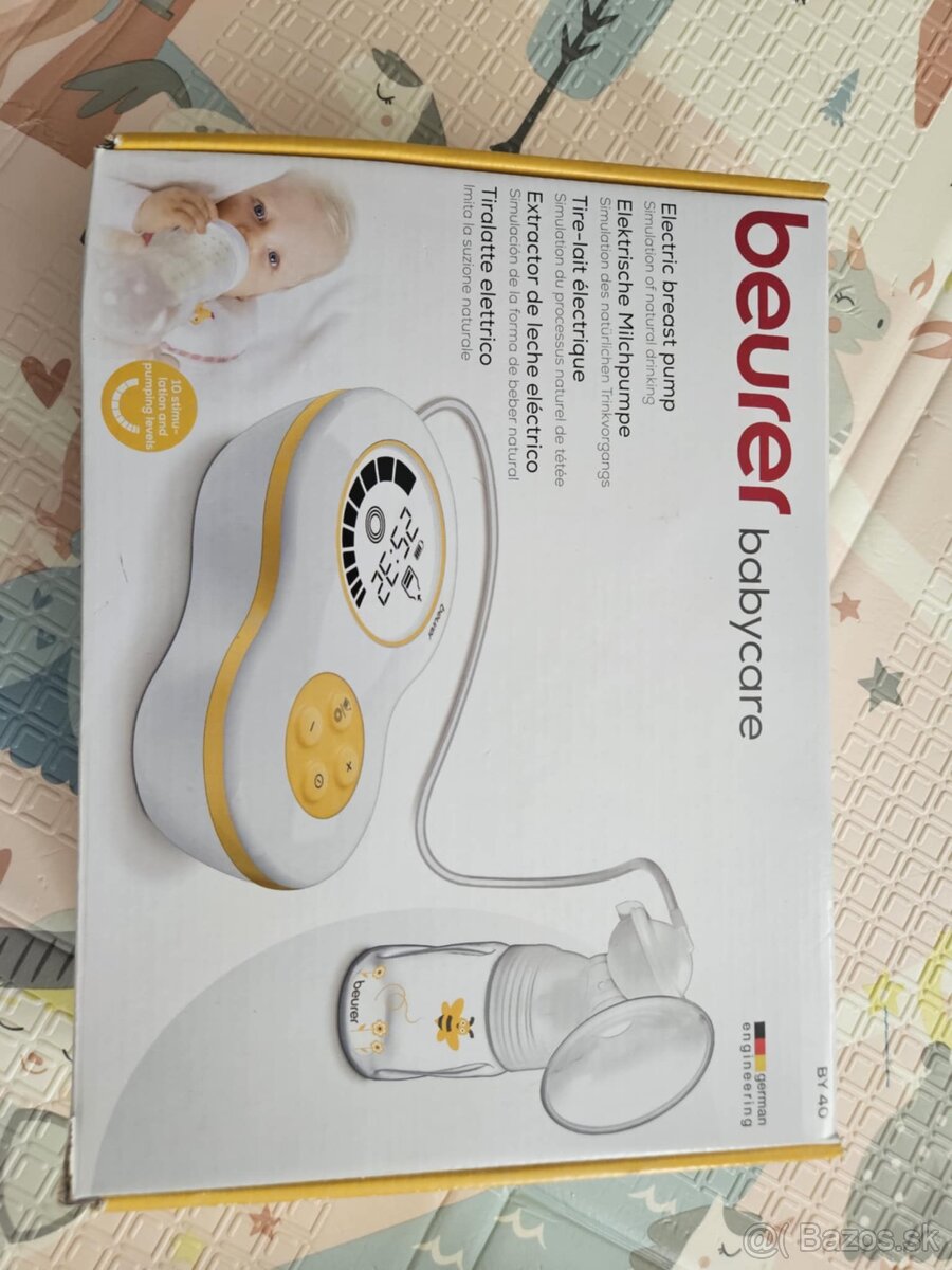 Elektricka odsavacka mlieka Beurer BY 40