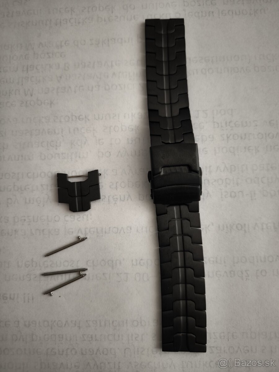 Titánový remienok na hodinky š. 22mm.