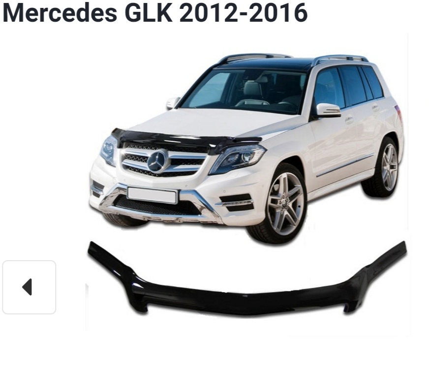 Deflektor Mercedes GLK facelift r.v.12-16
