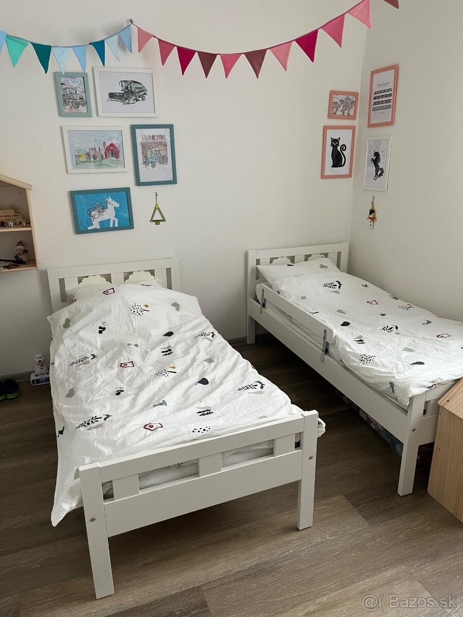 Detská posteľ IKEA Kritter 2ks