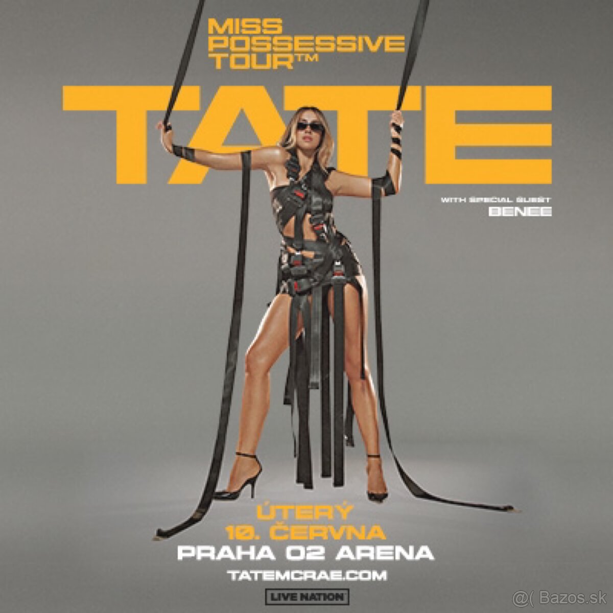 Tate McRae Praha - 10.6.2025 - 1x státie