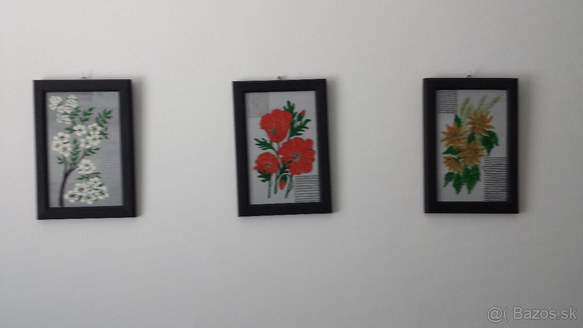 Trojdielny set obrázkov