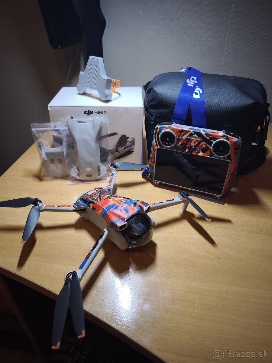 DJI mini 3 + náhradné diely a príslušenstvo