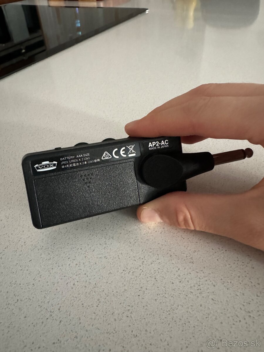 Vox AmPlug AC30 slúchadlový gitarový zosilovač
