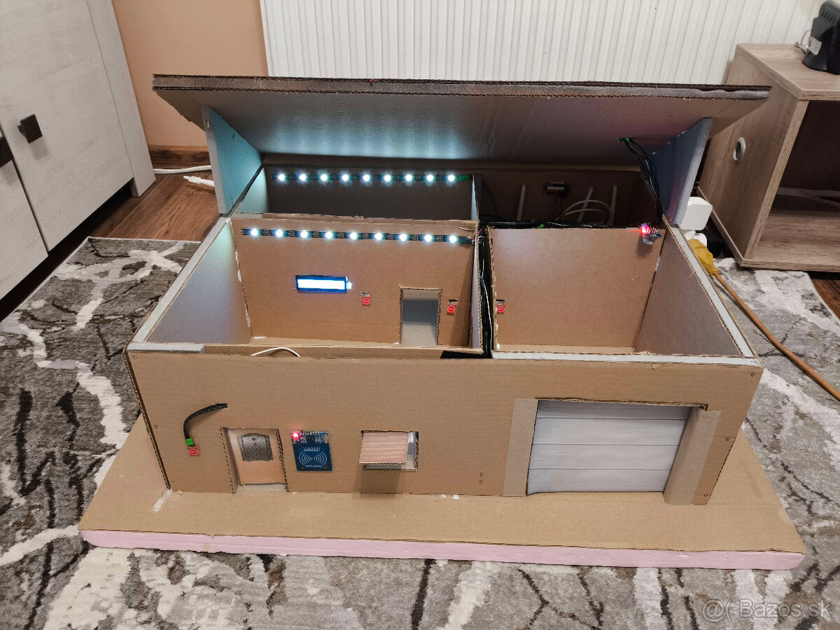 DIY Smart Home s webovou stránkou