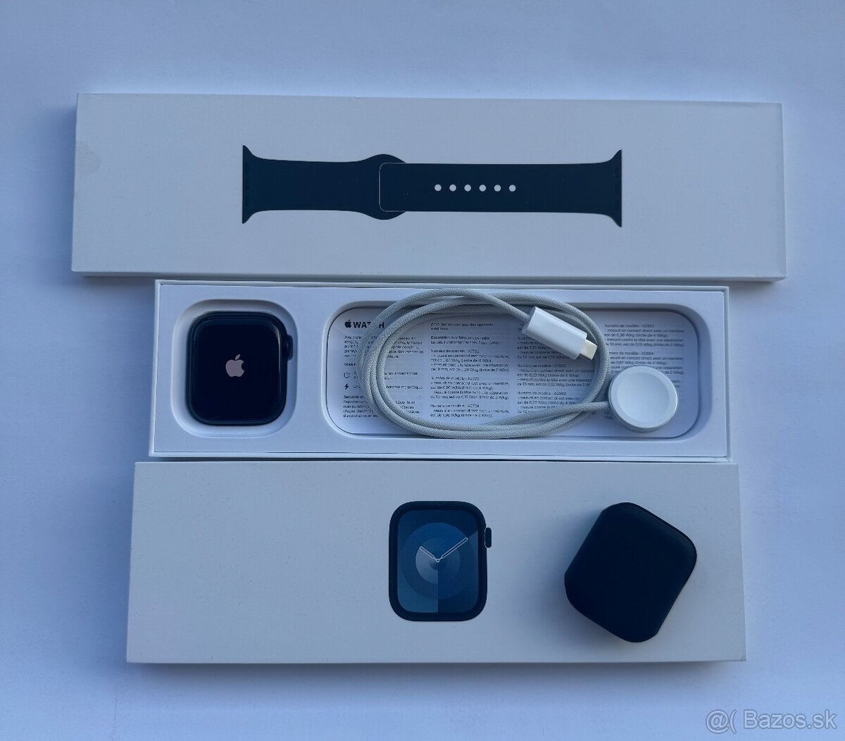 Apple Watch 9 45mm Midninght Cellular