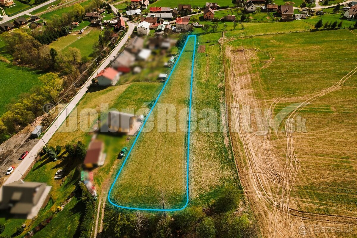 PREDAJ / VÝMENA: Rozľahlý, dobre dostupný pozemok s výhľadmi
