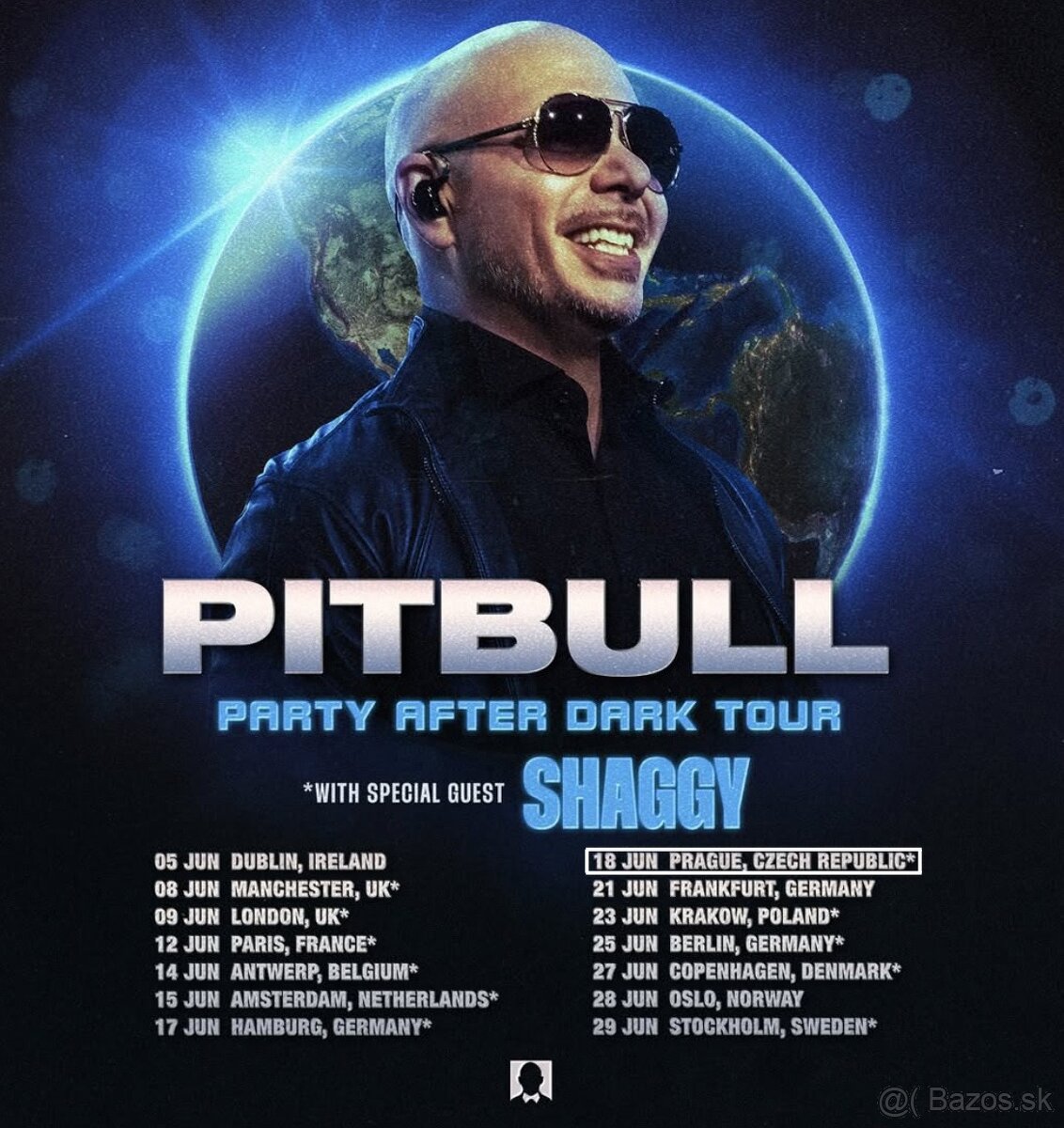 Pitbull - Party After Dark Praha 18.6.