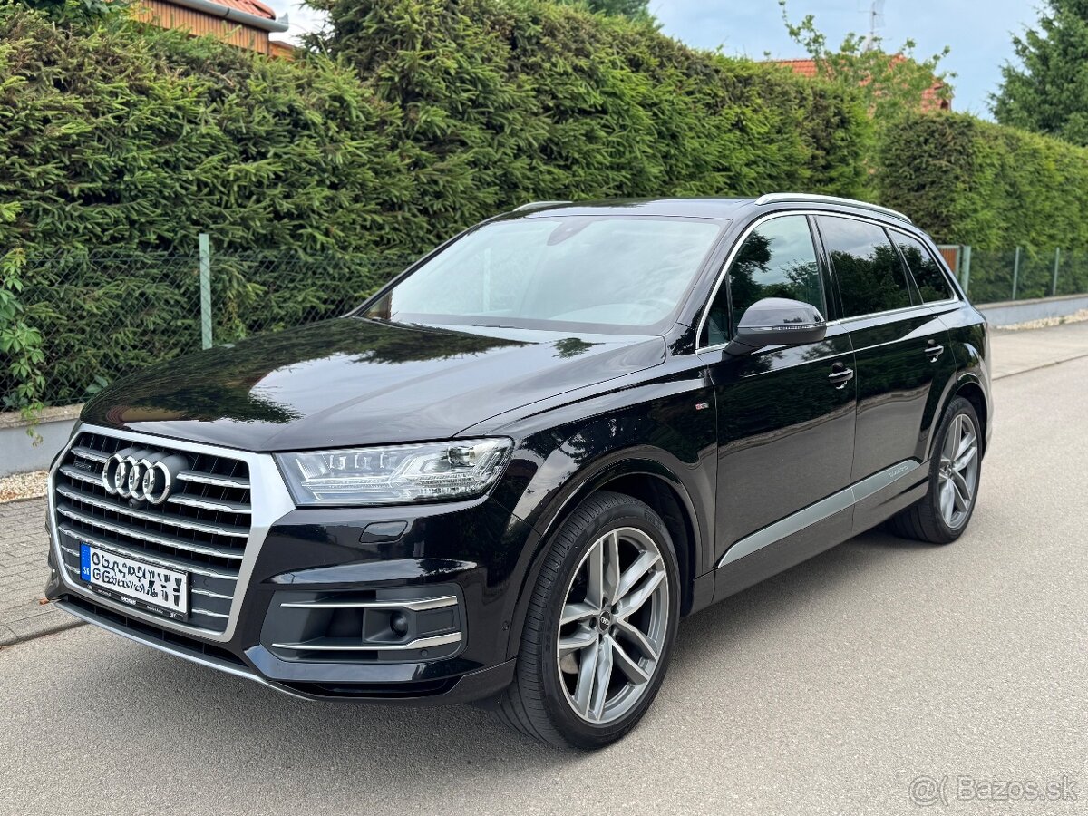 Audi Q7 50TDi Quattro MHEV 210kw Sline 2019