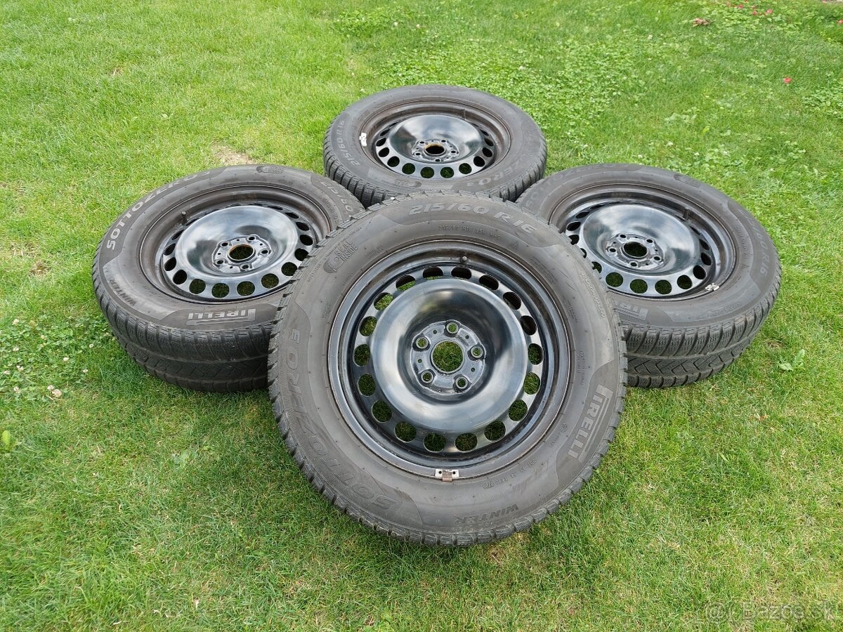5x112 R16 Zimna Sada + Nove puklice W.