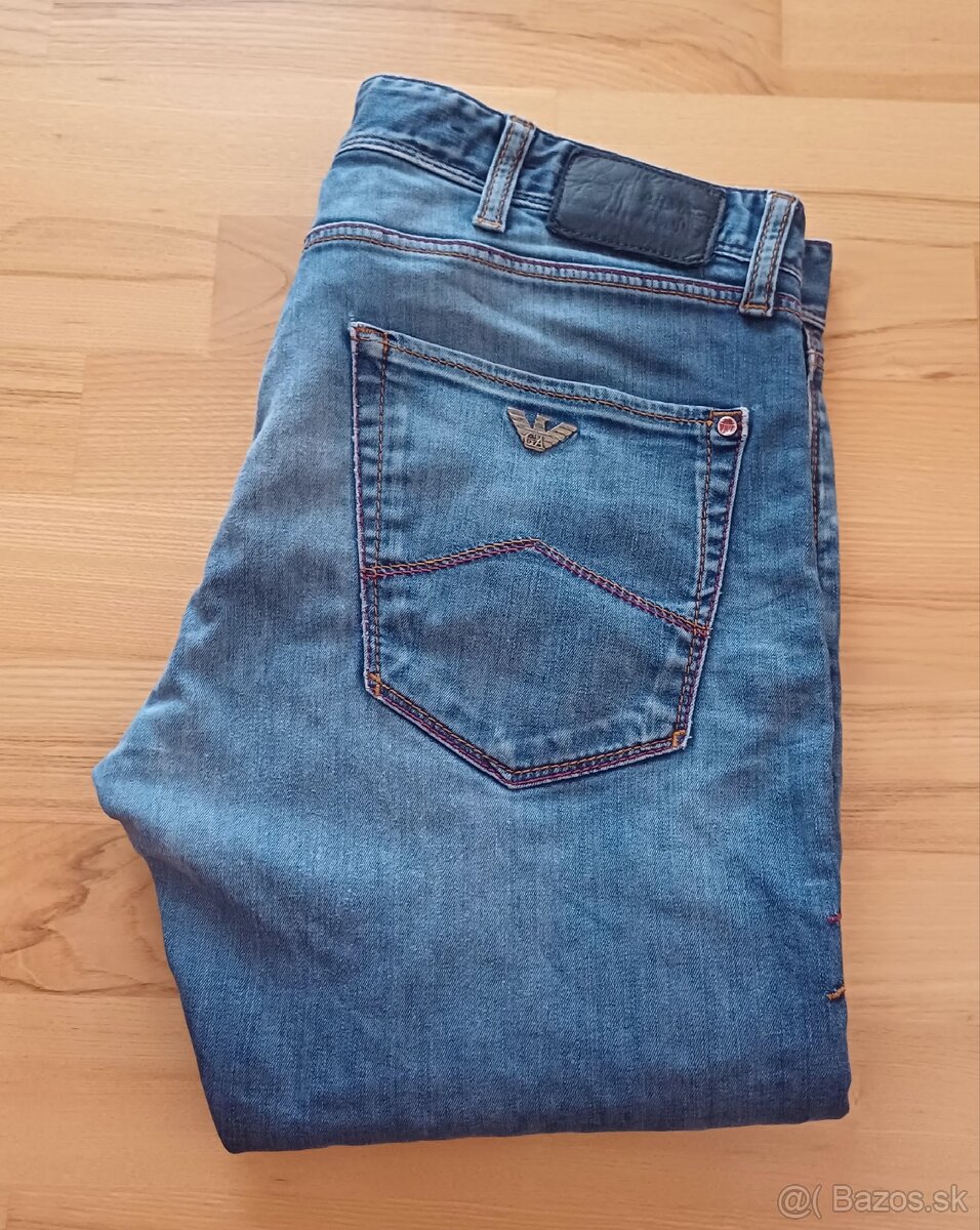 Armani jeans tenké strečové