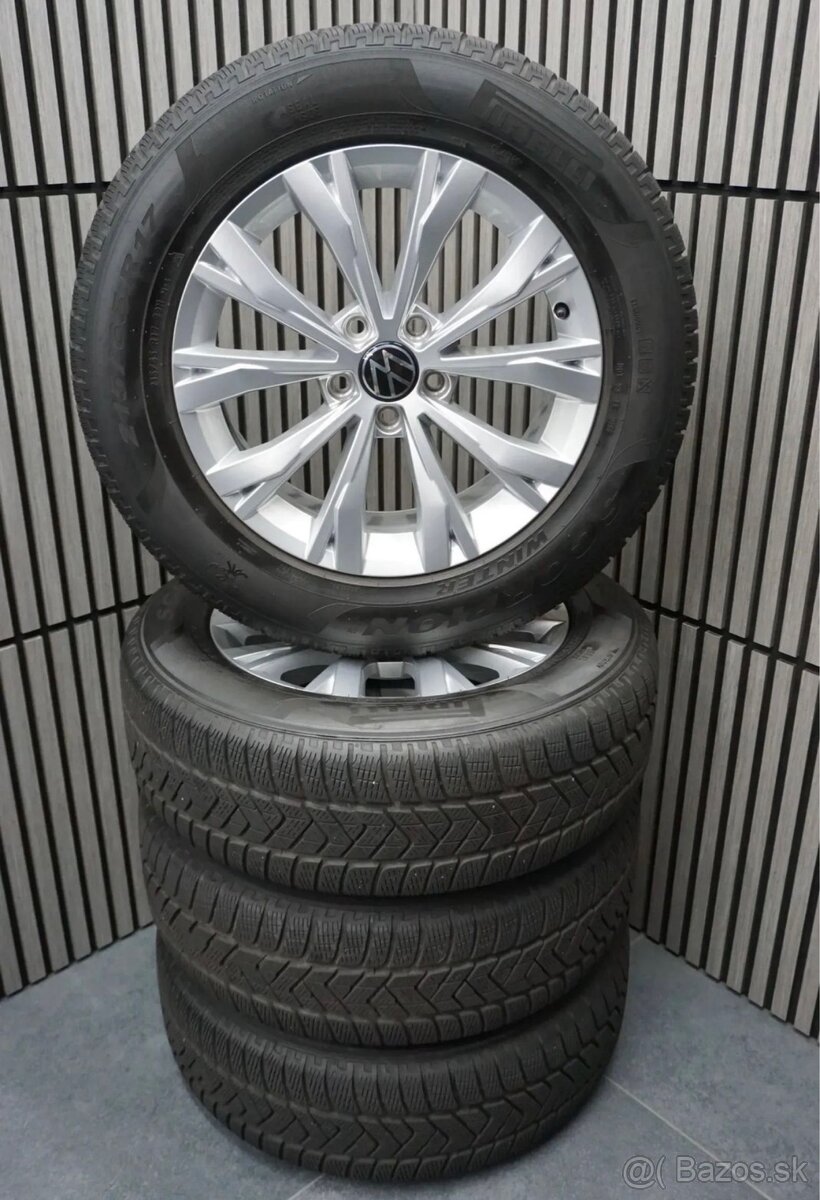 ORIGINÁLNÍ ALU KOLA VW TIGUAN R17