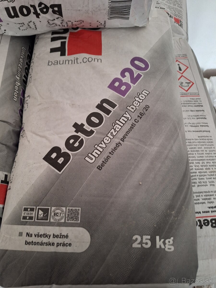 Beton B20 univerzalny, Praznovce
