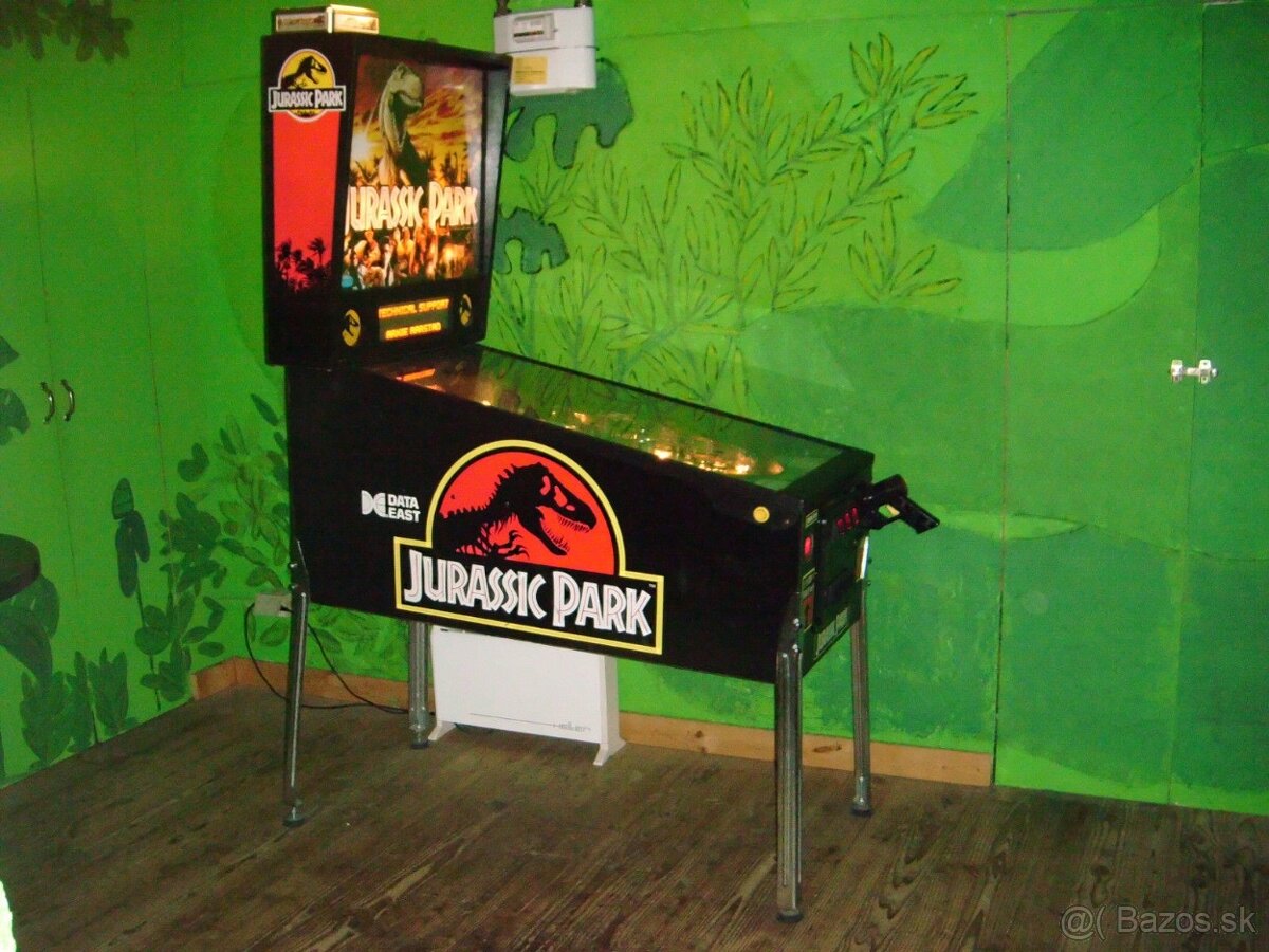 Flipper Data East Jurassic Park