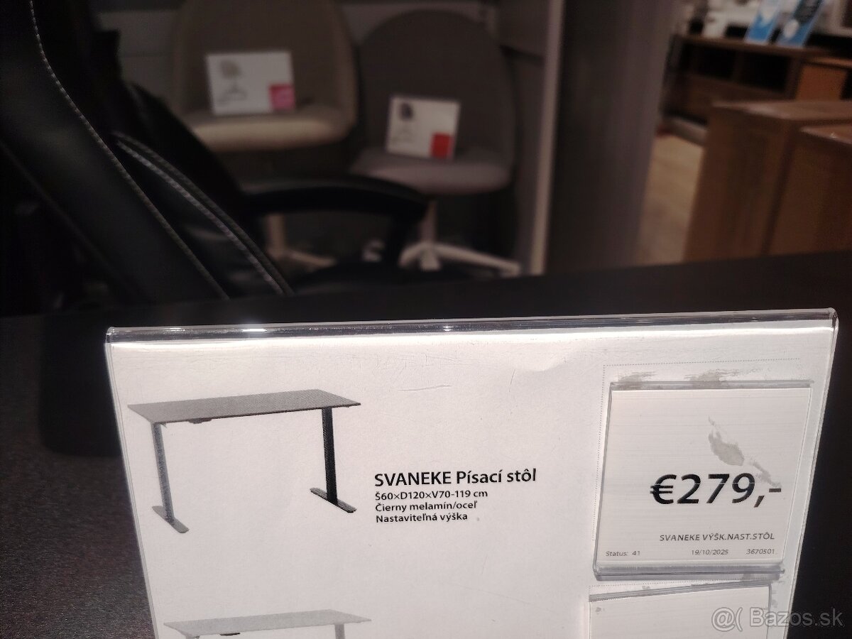 Písací stôl  SVANEKE nastavitelny
