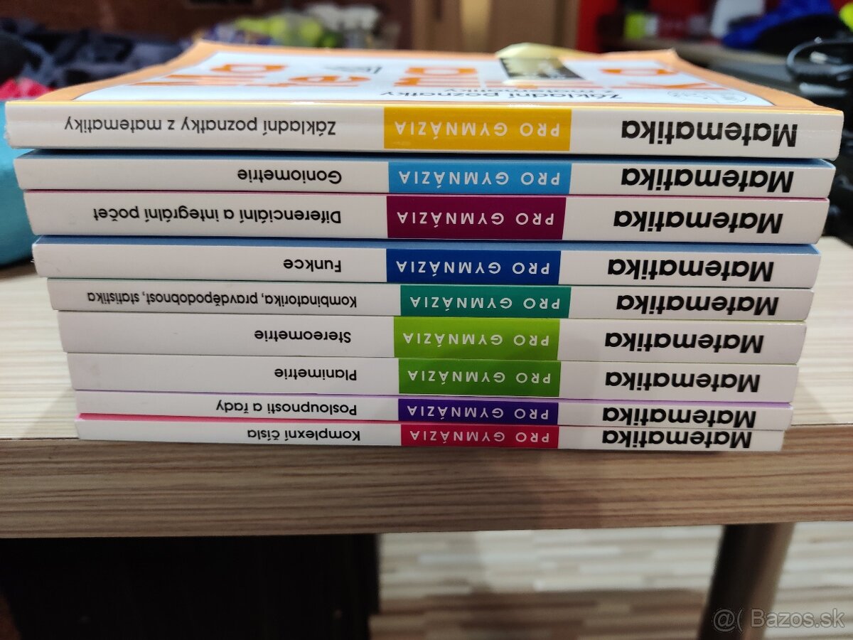 Matematika pro gymnázia – kompletný set 10 kníh
