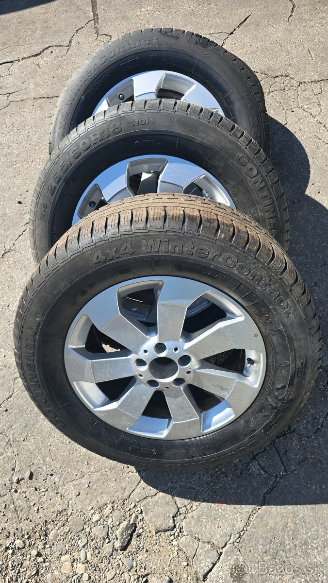 Predám elektróny R18 + zimné pneumatiky 265/60 R18