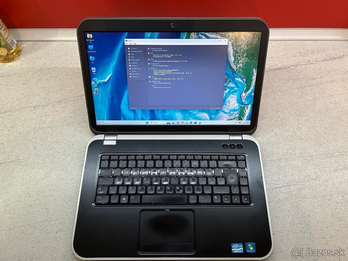 Dell Inspiron 15z s FHD lcd,Intel i7,8gb,128gb ssd,AMD 2gb