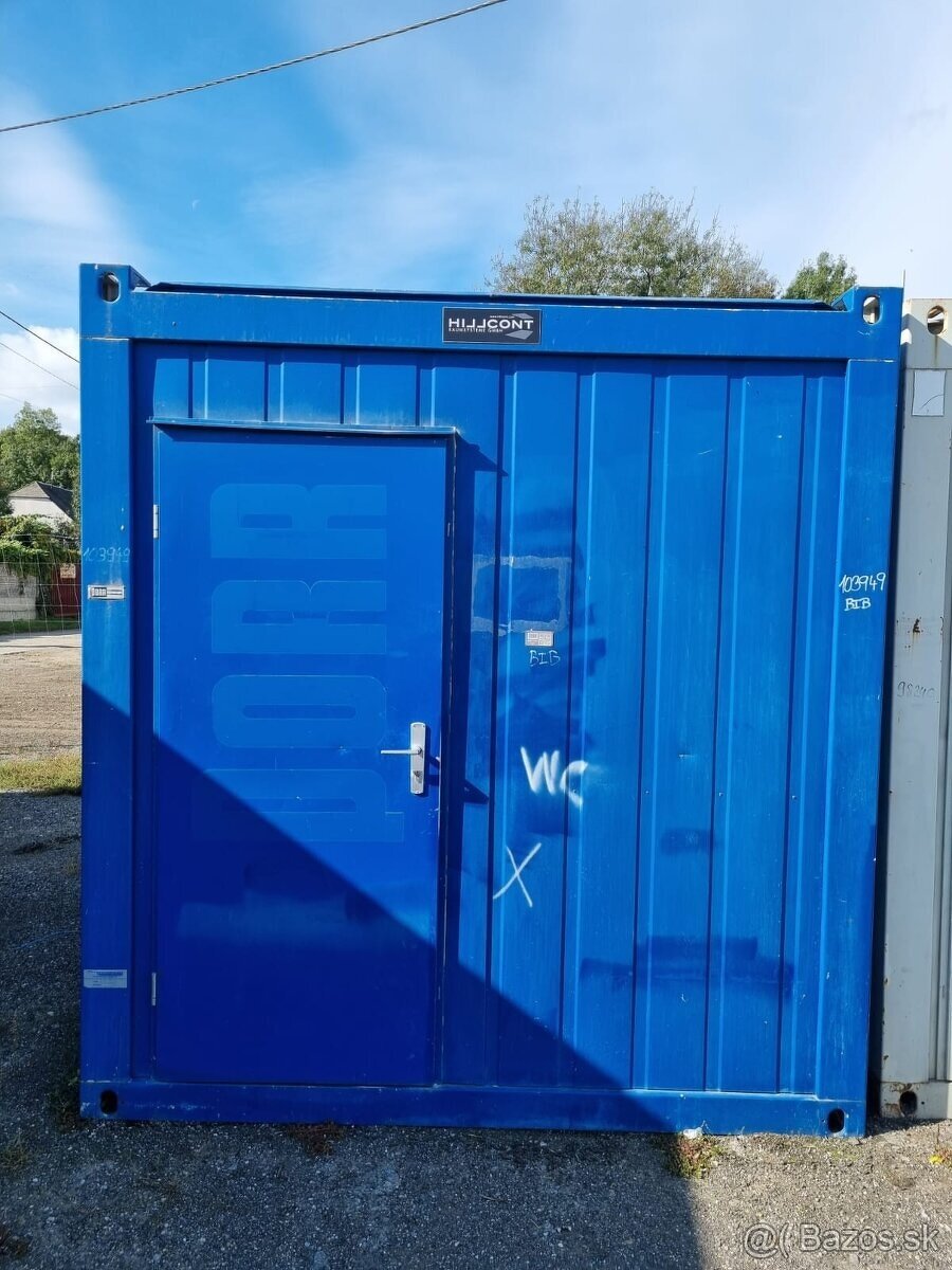 Sanitárny kontajner WC, unimobunka