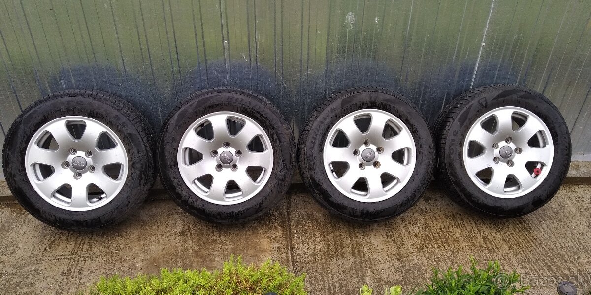 Pneumatiky s diskami R15 Audi