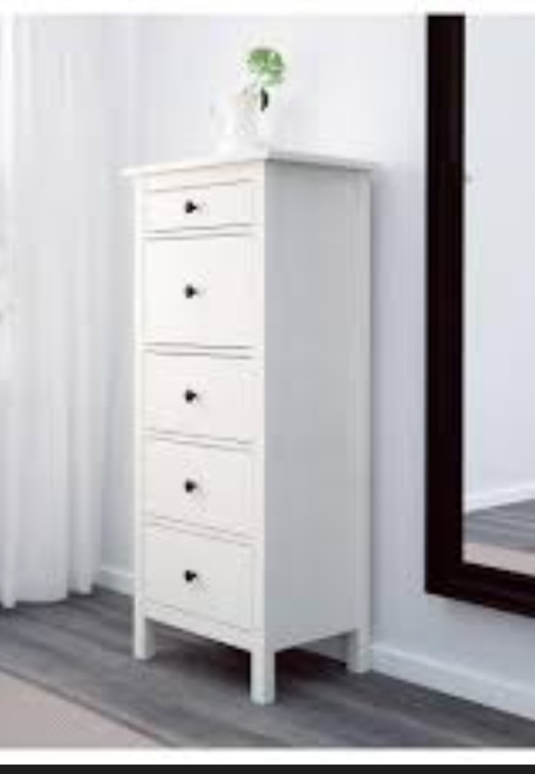 Hemnes komoda biela