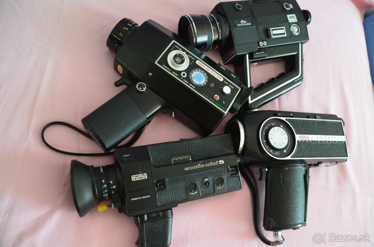 Kamery, staršie aj digitálne
