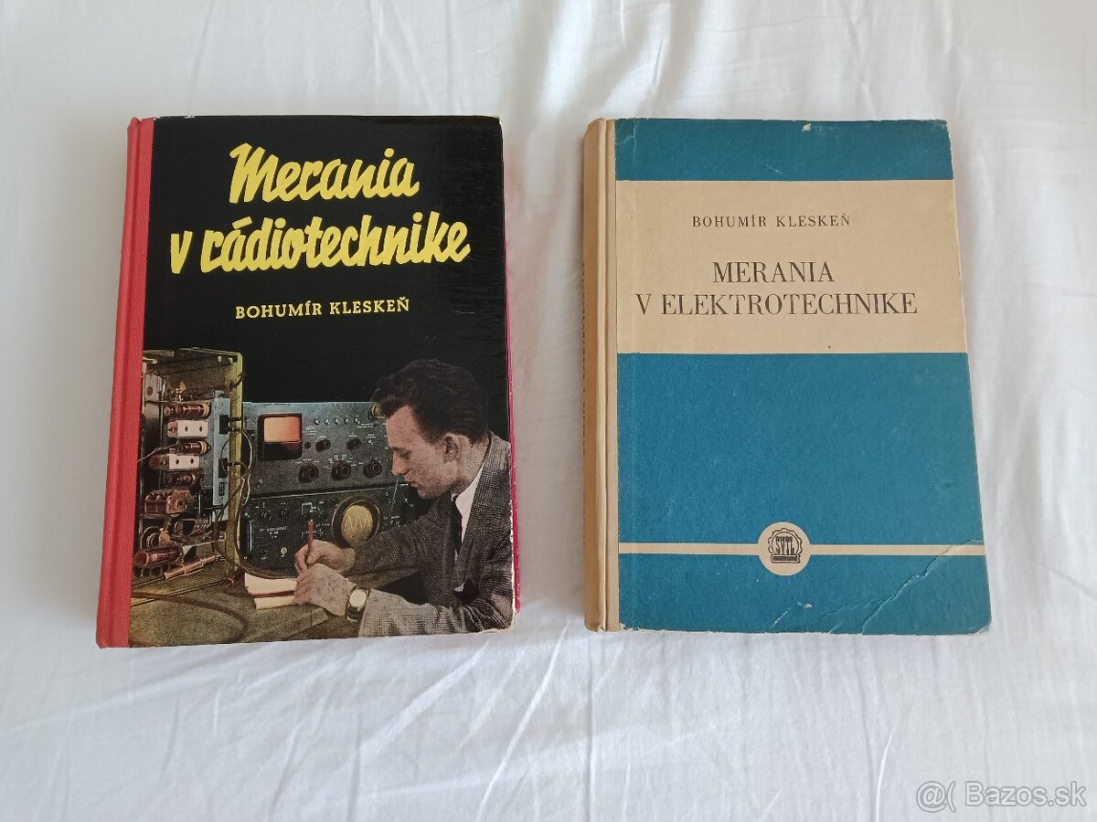 Knihy Merania v rádiotechnike a elektrotechnike.