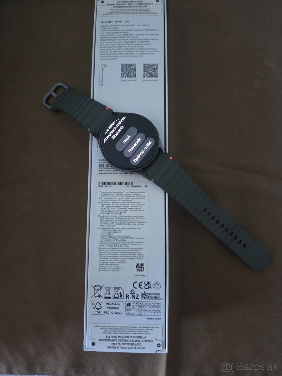 Smart hodinky Samsung Galaxy Watch7 velkost 44 mm s Wear OS