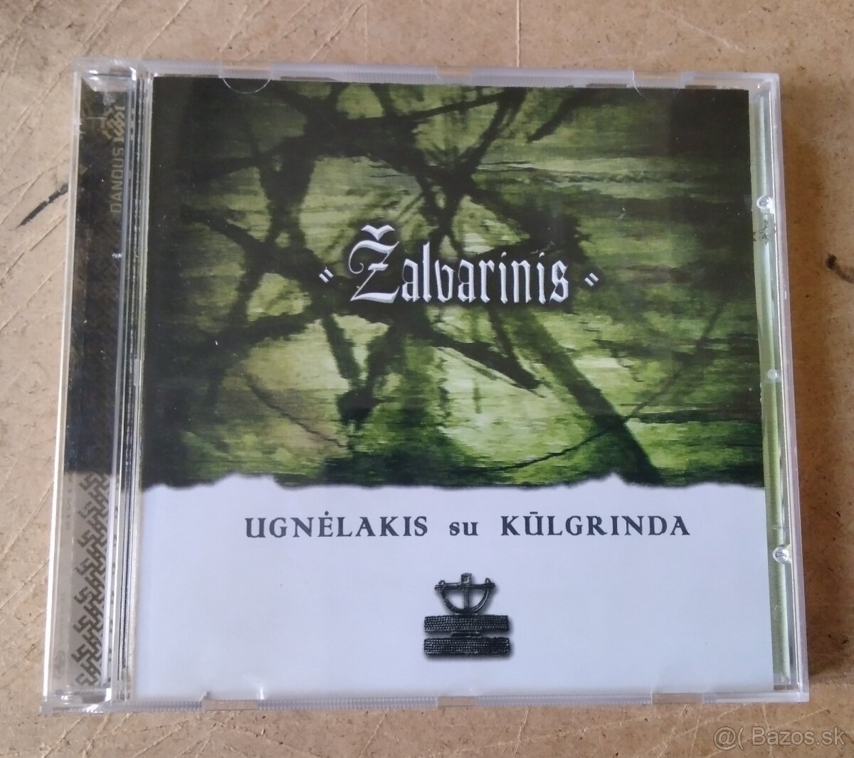CD Ugnėlakis su Kūlgrinda – Žalvarinis